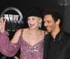 Sharon Stone et Tomer Sisley assistent à l'avant-première de Largo Winch 2 au Gaumont Opéra (Paris Ier), vendredi 14 janvier.
