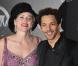 Sharon Stone et Tomer Sisley assistent à l'avant-première de Largo Winch 2 au Gaumont Opéra (Paris Ier), vendredi 14 janvier.