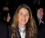 Anna Dello Russo au défilé Dsquared2 à la Fashion Week de Milan, le 18 janvier 2011<br />