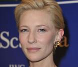 Cate Blanchett lors du lancement de la collection Portofino de la marque IWC présentée au 21e Salon de la Haute Horlogerie de Genève, le 18 janvier 2011