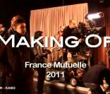 Making off de la pub France Mutuelle avec Michel Delpech - Janvier 2011