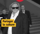 Gérard Depardieu dans le calendrier pour la Fédération des Aveugles et Handicapés Visuels de France.