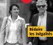 Cécile Duflot et Daniel Cohn-Bendit dans le calendrier pour la Fédération des Aveugles et Handicapés Visuels de France.