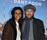 Karine Silla et Vincent Perez lors de l'avant-première de Rien à déclarer au cinéma Pathé d'Ivry-sur-Seine le 24 janvier 2011