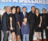 L'équipe du film Rien à déclarer lors de l'avant-première de Rien à déclarer au cinéma Pathé d'Ivry-sur-Seine le 24 janvier 2011