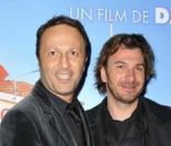 Arthur et Michaël lors de l'avant-première de Rien à déclarer au cinéma Pathé d'Ivry-sur-Seine le 24 janvier 2011