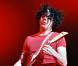 Jack Black du groupe The White Stripes en concert au Zenith de Paris en juin 2007 