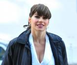 Sofia Vergara sur le tournage du film New Year's Eve le 2 février 2011