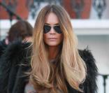 Elle Macpherson à Londres, le 8 février 2011.