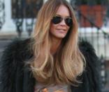 Elle Macpherson à Londres, le 8 février 2011.