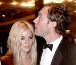 Jude Law et Sienna Miller, à New York, en septembre 2006.