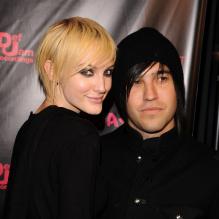 Ashlee Simpson et Pete Wentz le 18 octobre 2010<br />