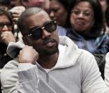 Kanye West au match des Lakers contre les Knicks, New York, le 11 février 2011