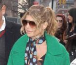 Fergie lors de la Fashion Week de New York le 13 février 2011 
