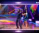 Prestation des huit stars pendant la première émission de Danse avec les stars