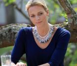 Charlene Wittstock en Afrique du Sud, le 12 février 2011