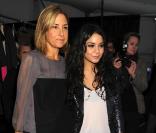 Vanessa Hudgens et la styliste Amy Smilovic au défilé Tibi durant la Fashion Week à New York, le 15 février 2011.