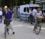 Owen Wilson et sa compagne Jade à Paris en juillet 2010 
