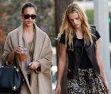 Jessica Alba, en janvier 2011, nous cachait son ventre sous des vêtements amples... 