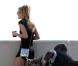AnnaLynne McCord sur le tournage de 90210 le 8 février 2011 à Los Angeles