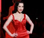 Dita Von Teese à New York, le 9 février 2011.