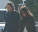 Lisa Edelstein et son boyfriend Robert Russell dans les rues de Los Angeles. Février 2011
