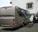 Jean-Luc Delarue visite un groupe scolaire prive a Quimper, France, le 24 fevrier 2011, dans le cadre de son tour de France en camping-car, visant a sensibiliser les jeunes aux dangers de l'addiction.