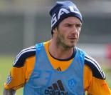 Après six semaines passées à s'entraîner en Angleterre avec Tottenham, David Beckham retrouvait la Californie et ses coéquipiers du Los Angeles Galaxy le 25 février 2011.
