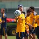 David Beckham : Le futur papa retrouve sa place au soleil !