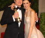 Colin Firth et sa très belle femme lors de l'after-party Vanity Fair à Los Angeles le 27 février à Los Angeles