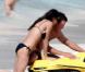 Demi Moore et Ashton Kutcher sur la plage à Saint-Barth ont passé de délicieux moments.  