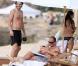 Demi Moore et Ashton Kutcher sur la plage à Saint-Barth ont passé de délicieux moments.  