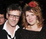 Michel Leclerc et Baya Kasmi lors de La Party, soirée post-César, à L'Arc à Paris le 25 février 2011