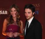 Elisa Sednaoui et Raphaël Personnaz lors de La Party, soirée post-César, à L'Arc à Paris le 25 février 2011