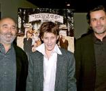 Jean-Baptiste Maunier, entouré de Gérard Jugnot et Christophe Baratier en 2005 