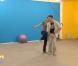 Sofia Essaïdien plein entraînement sur un tango...