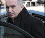 Alain Terzian lors des obsèques d'Annie Girardot à Paris le 4 mars 2011