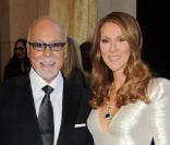 Céline Dion et René Angelil lors des Oscars le 27 février 2011