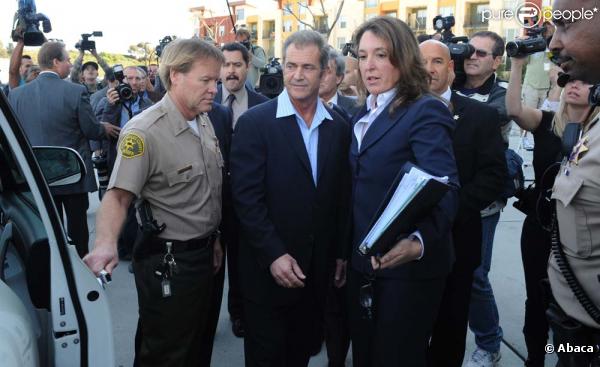 Mel Gibson à la cour de Los Angeles, le 11 mars 2011