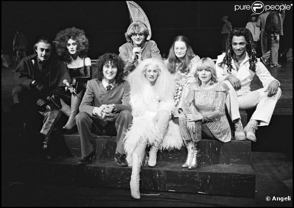Daniel Balavoine, Fabienne Thibeault, France Gall... dans  Starmania , à Paris, le 4 avril 1979
