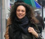 Boris Becker, son épouse Lilly, et leur fils Amadeus dans les rues de Londres.
