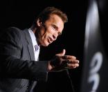 Arnold Schwarzenegger lors d'un débat sur l'énergie, le 1er mars dernier 