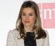 Letizia d'Espagne lors de la remise d'un prix littéraire à Madrid, le 23 mars 2011