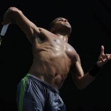 A Key Biscane, le 23 mars 2011, les cadors de l'ATP effectuaient leurs dernières heures d'entraînement avant d'en découdre dans le Masters 1000 de Miami.