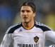 David Beckham avec son maillot des Los Angeles Galaxy, le 20 mars 2011.