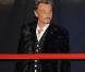 Johnny Hallyday présente son album Jamais Seul, au Virgin Megastore des Champs-Elysées, à Paris. 27/03/2011