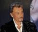 Johnny Hallyday présente son album Jamais Seul, au Virgin Megastore des Champs-Elysées, à Paris. 27/03/2011