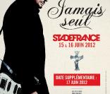 L'affiche des concerts de Johnny Hallyday
