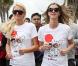 Paris Hilton et sa soeur Nicky participent à la Course pour le Japon, à Santa Monica, le 27 mars 2011