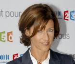 Carole Gaessler à Paris en août 2009. 